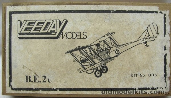 Veeday 1/72 BE-2c (B.E.2c), 005 plastic model kit